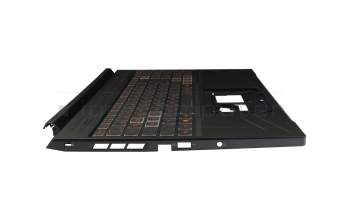 AEZGRG03010 Original Acer Tastatur inkl. Topcase DE (deutsch) schwarz/schwarz mit Backlight