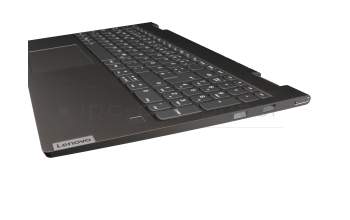 AM1FH000900 Original Lenovo Tastatur inkl. Topcase DE (deutsch) grau/grau mit Backlight