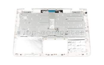 AM1U4000300 Original HP Tastatur inkl. Topcase DE (deutsch) weiß/weiß