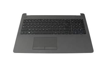 AP204000E20 Original HP Tastatur inkl. Topcase FR (französisch) schwarz/grau