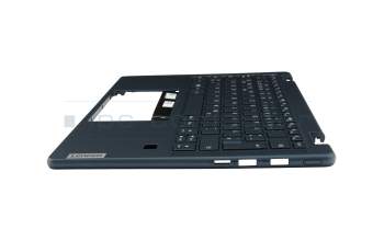 AP3SJ000400 Original Lenovo Tastatur inkl. Topcase DE (deutsch) blau/blau mit Backlight