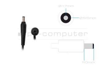 Acer ConceptD 5 Pro (CN515-71P) Netzteil 180,0 Watt flache Bauform von Delta Electronics