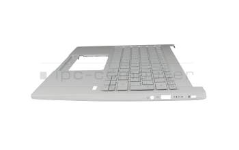 Acer Swift 3 (SF313-52) Original Tastatur inkl. Topcase CH (schweiz) silber/silber mit Backlight