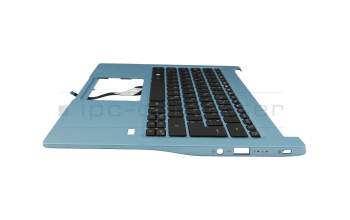 Acer Swift 3 (SF314-57) Original Tastatur inkl. Topcase DE (deutsch) schwarz/blau mit Backlight