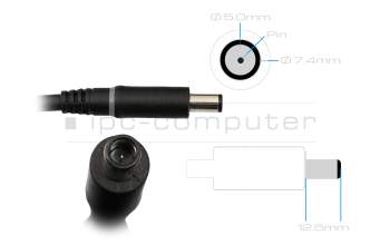 Alienware m18 R1 (DDR5) GaN-Netzteil 360,0 Watt abgerundete Bauform