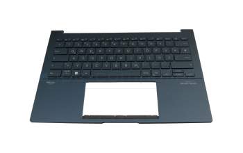 Asus ZenBook 14 UX3405MA Original Tastatur inkl. Topcase DE (deutsch) blau/blau mit Backlight