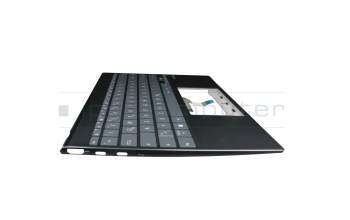 Asus ZenBook 14 UX425UA Original Tastatur inkl. Topcase DE (deutsch) grau/grau mit Backlight