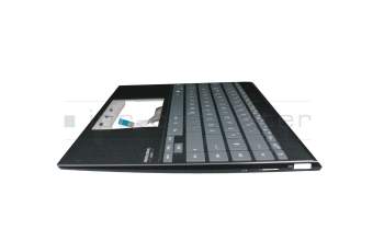 Asus ZenBook 14 UX425UA Original Tastatur inkl. Topcase DE (deutsch) grau/grau mit Backlight