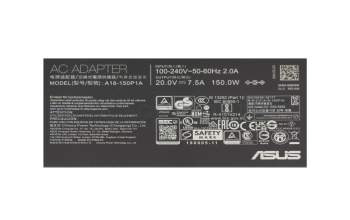 Asus ZenBook Pro 14 Duo UX8402ZA Original Netzteil 150,0 Watt eckige Bauform ROG-Logo
