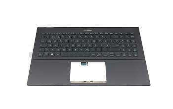 Asus ZenBook Pro 15 UM535QE Original Tastatur inkl. Topcase DE (deutsch) anthrazit/grau mit Backlight
