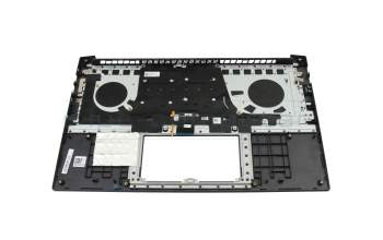 Asus ZenBook X3500PA Original Tastatur inkl. Topcase DE (deutsch) schwarz/blau mit Backlight