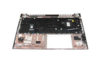 CT2560 Original HP Tastatur inkl. Topcase DE (deutsch) schwarz/silber mit Backlight und Mouse-Stick