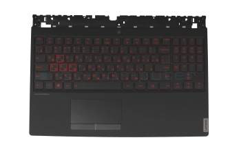 DC33001J200 Original Lenovo Tastatur inkl. Topcase RU (russisch) schwarz/schwarz mit Backlight