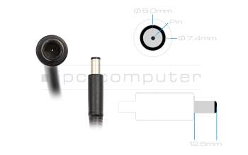 Dell Precision M4800 Original Netzteil 180,0 Watt flache Bauform