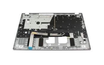 EC37C000400 Original Acer Tastatur inkl. Topcase DE (deutsch) grau/grau mit Backlight
