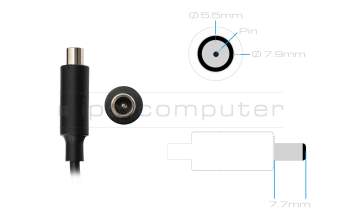ESC.206G Original Acer Netzteil 126,0 Watt eckige Bauform