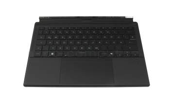 ESK-408AK-613CBRGR00 Original Sunrex Tastatur inkl. Topcase DE (deutsch) schwarz/schwarz mit Backlight RGB