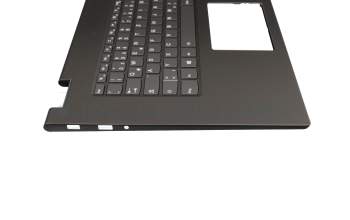 ET27G000100 Original Lenovo Tastatur inkl. Topcase DE (deutsch) grau/grau mit Backlight