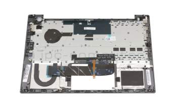 FALVA005010 Original Lenovo Tastatur inkl. Topcase DE (deutsch) grau/grau mit Backlight