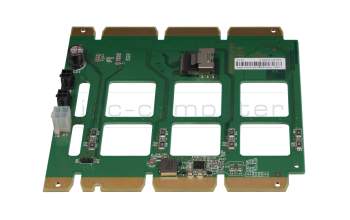 Fujitsu A3C40089197 HDD-Backplate Platine (inkl. Kabel) Gebraucht