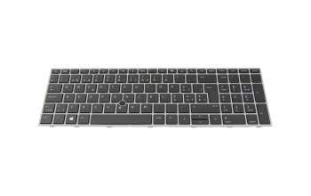HB2311 Original HP Tastatur CH (schweiz) schwarz mit Backlight und Mouse-Stick