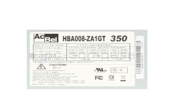 HBA008- ZA1GT Original AcBel Desktop-PC Netzteil 350 Watt