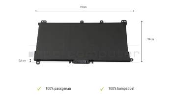 HP 14q-cy0000 Replacement Akku 47Wh