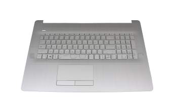 HP 17-ca2000 Tastatur inkl. Topcase FR (französisch) silber/silber (DVD) (PTP)