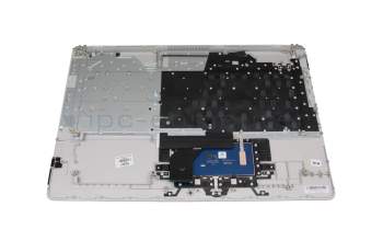 HP 17-ca2000 Tastatur inkl. Topcase FR (französisch) silber/silber (DVD) (PTP)
