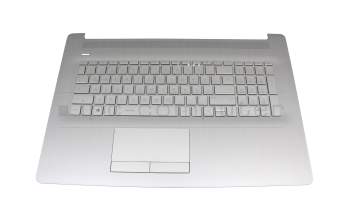 HP 17-ca3000 Tastatur inkl. Topcase DE (deutsch) silber/silber (PTP/DVD)