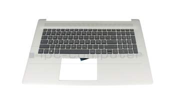 HP 17-cn3000 Original Tastatur inkl. Topcase DE (deutsch) grau/silber