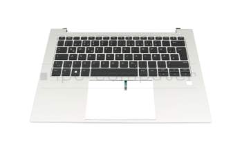 HP EliteBook 840 G10 Original Tastatur inkl. Topcase DE (deutsch) schwarz/silber mit Backlight