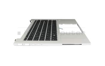 HP EliteBook 840 G10 Original Tastatur inkl. Topcase DE (deutsch) schwarz/silber mit Backlight