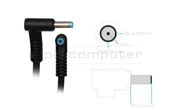 HP Envy 14-eb0000 Original Netzteil 135,0 Watt abgerundete Bauform