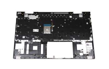 HP Envy x360 15-ed0000 Original Tastatur inkl. Topcase DE (deutsch) silber/silber mit Backlight (UMA)