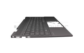 HP Envy x360 15-ee0000 Original Tastatur inkl. Topcase DE (deutsch) schwarz/schwarz mit Backlight (Nightfall Black)