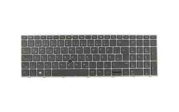 HP ZBook 17 G5 Tastatur DE (deutsch) schwarz mit Backlight und Mouse-Stick