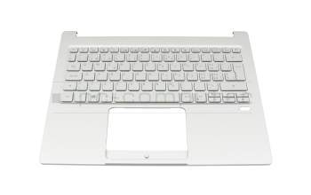 HQ3160A617007 Original Acer Tastatur inkl. Topcase CH (schweiz) silber/silber mit Backlight
