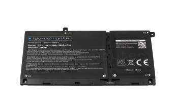 IPC-Computer Akku (11,25V 3-Zellen) kompatibel zu Dell K3N6W mit 41Wh