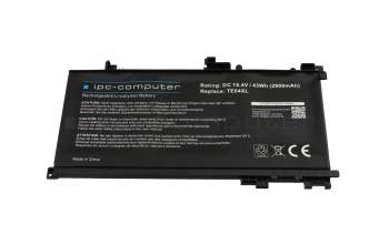 IPC-Computer Akku 15.4V kompatibel zu HP 905175-2C1 mit 43Wh