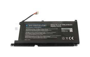 IPC-Computer Akku kompatibel zu HP PG03052 mit 47Wh