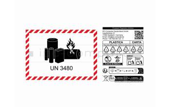 IPC-Computer Akku kompatibel zu Lenovo 5B10U65276 mit 66,05Wh