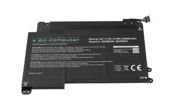 IPC-Computer Akku kompatibel zu Lenovo SB10F46458 mit 41Wh