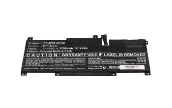 IPC-Computer Akku kompatibel zu MSI 3ICP5/71/74 mit 37,6Wh