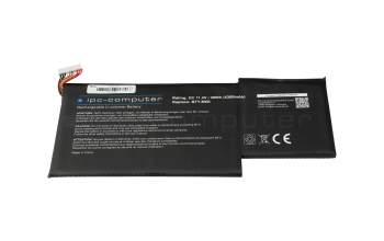 IPC-Computer Akku kompatibel zu MSI S9N-903A250-SB3 mit 49Wh