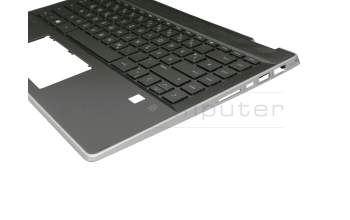 L54866-041 Original HP Tastatur inkl. Topcase DE (deutsch) schwarz/schwarz mit Backlight