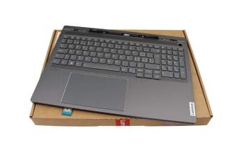 LCM22H66CHJ686 Original Lenovo Tastatur inkl. Topcase CH (schweiz) grau/grau mit Backlight