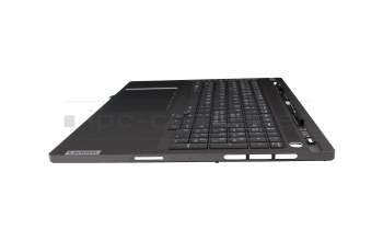 LCM22H66CHJ686 Original Lenovo Tastatur inkl. Topcase CH (schweiz) grau/grau mit Backlight