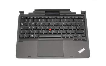 Lenovo ThinkPad Helix (3698) Original Tastatur inkl. Topcase DE (deutsch) schwarz/schwarz mit Mouse-Stick