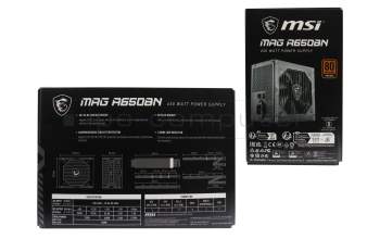 MAG A650BN Original MSI Desktop-PC Netzteil 650 Watt MAG A650BN